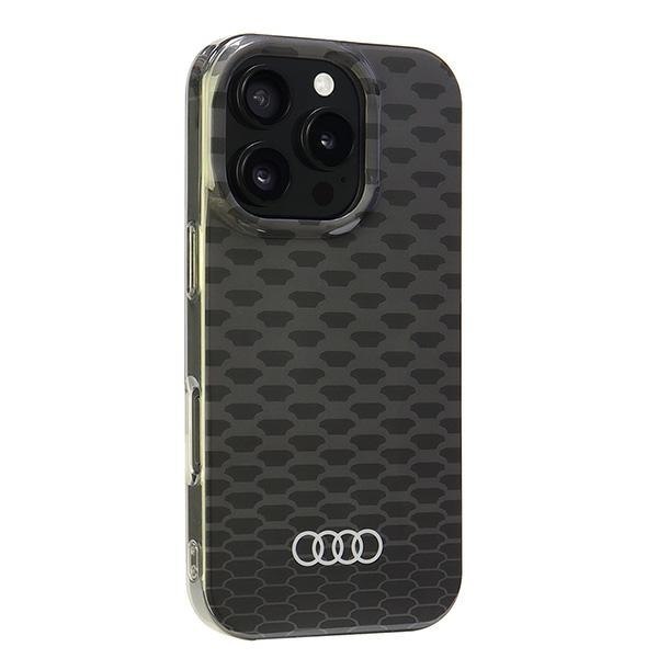 Audi IML Stitching Pattern MagSafe iPhone 16 Pro 6.3" czarny/black hardcase